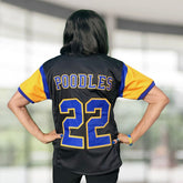 SGRho Black Football Jersey